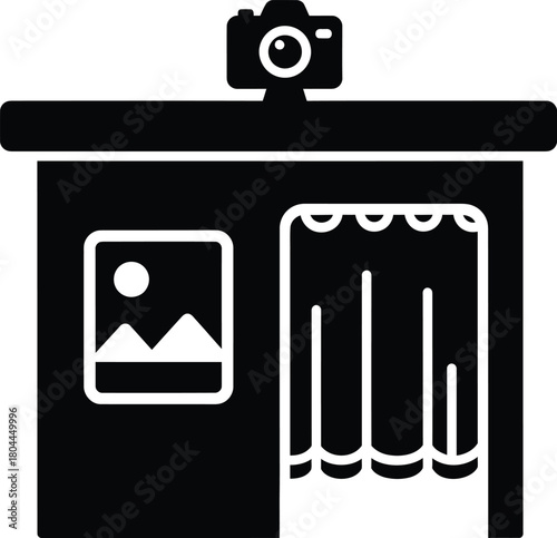 Find the best photo booth rental for your event memories and fun times eps silhouette