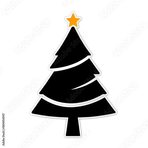 minimalist black christmas ...