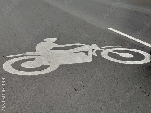 bicycle lane sign