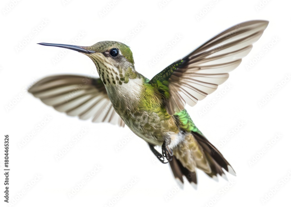 Fototapeta premium Graceful hummingbird in flight
