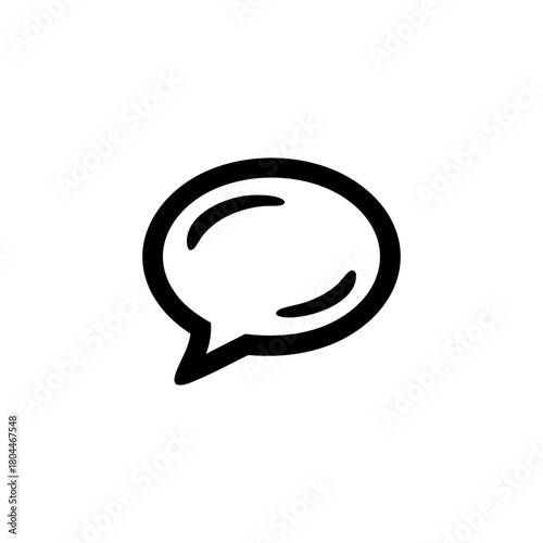 Bold black megaphone icon symbolizing announcement, communication, promotion, alert message, public speaking and broadcast notification for marketing and informational designs