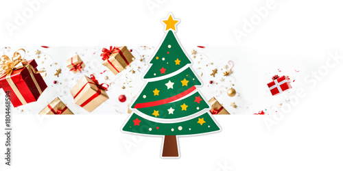 horizontal holiday banner f...