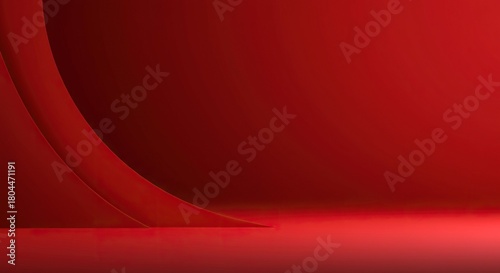 Intense and vibrant scarlet background featuring dramatic flowing gradients and rich crimson textures, perfect for modern digital design ,vivid ,digital ,maroon