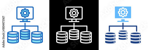 Database Management tripplestyle icon