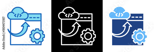 Code Optimization tripplestyle icon