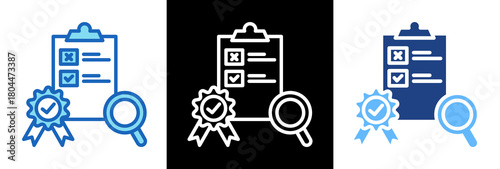 Quality Control tripplestyle icon