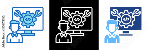 Software Engineering tripplestyle icon