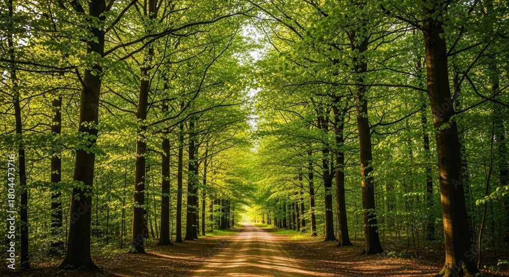 Obraz premium path in the forest