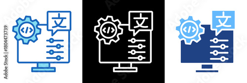 Machine Language tripplestyle icon