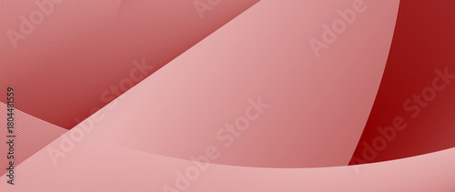 Dynamic abstract background with flowing curves and geometric angles in harmonious shades of red and pink, creating a modern and elegant visual.