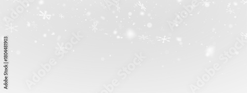 PNG winter sparkle with soft snow and shining snowflakes, frosty atmospheric glow, transparent background and magical snowy overlay