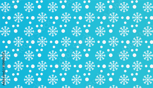 Winter blue gradient background, snowflakes patterns on a beautiful background, Christmas background for cards, snowfall