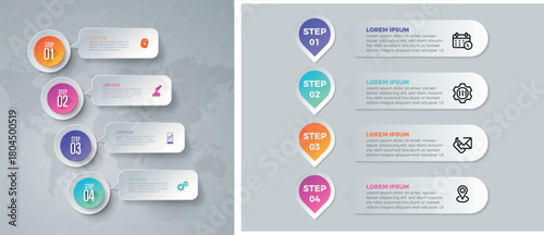 Abstract elements of graph infographic template with label, integrated circles. Business concept with 6 options. For content, diagram, flowchart, steps, parts, timeline infographics, workflow layout,