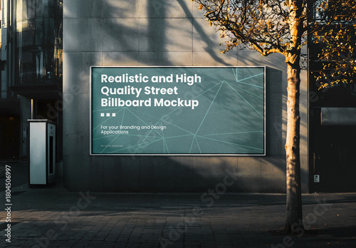Street Billboard Mockup 52
