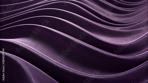Dark Purple Luxury Wave Background