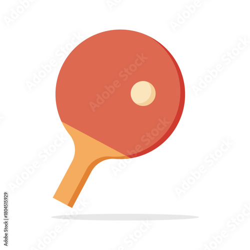 Ping-pong poster design. Icon Design For Ping-pong. Table tennis cover. Vector flat illustration