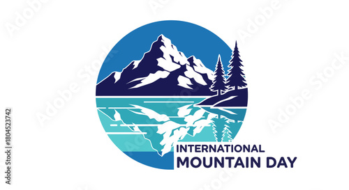 International Mountain Day Illustration Celebrate Mountain Ecosystems