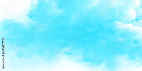 natural cloudy shiny blue sky with various blurry and fogy clouds. White cloud on blue sky arranging in a beautiful natural looks as morning view of winter season sky.