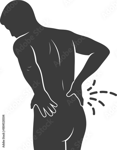 Back pain relief lower back pain causes symptoms and treatment options eps silhouette