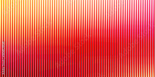 Ripple glass distortion background. Abstract fractal effect ribbed glass texture with vibrant gradients smooth fluted vertical lines. Reeded Bold dynamic design blending futuristic tones vector bg.