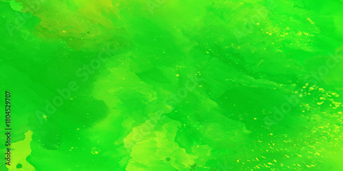 soft and light stained green paint abstract watercolor background with watercolor stains.