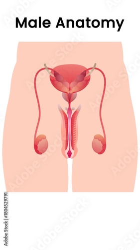 Anatomy of the male reproductive system