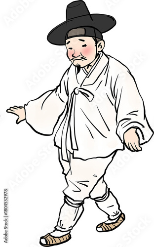 술 취한 선비
