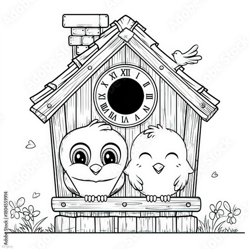 Traditional Cuckoo Clock, c...