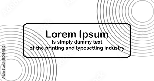 Circles Lines on Blank background for covers banners flyers and poster Template