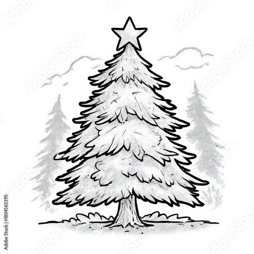 Star for Tree Top, coloring...