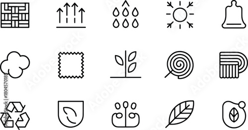 Line Art Collection of Symbol Icons