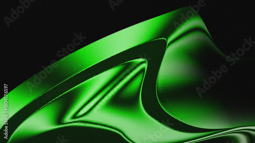 Captivating green abstract background in high-resolution. Perfect for professional presentations, web design, and marketing efforts. Conveys a fresh, modern, and innovative mood.