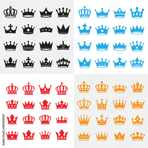 Real estate icon set for web design vector collection