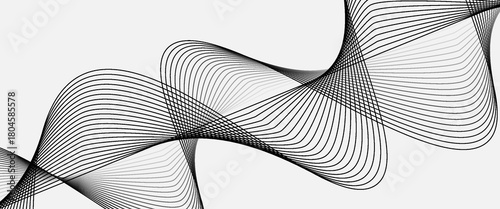 wireframe sound wave mixer abstract background, wireframe sound waves. Abstract motion lines.