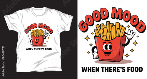 Cereal graphic vector T shirt design print.