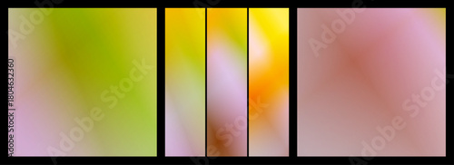 Abstract gradient tiles, vibrant, multicolored pattern, seamless texture.A trendy template with an elegant design concept for web covers, advertising banners, posters, brochures, and flyers.