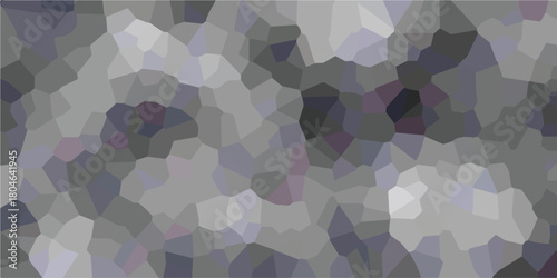 Polygonal abstract background with a mosaic of irregular shapes in muted shades of gray, blue, and purple, offering a modern textured backdrop for design