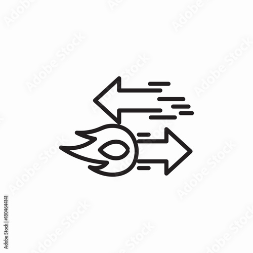 data transfer fast icon sign vector