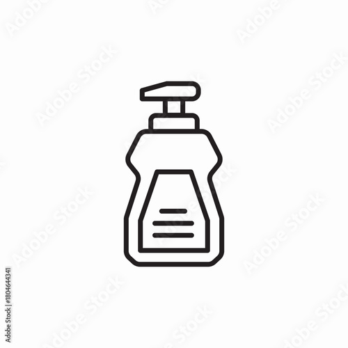 dish washer detergent icon sign vector