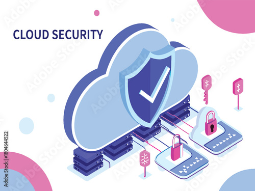 Secured Cloud Computing Infrastructure with Data Protection Shield
