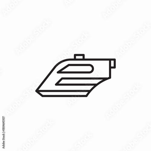 iron ironing icon sign vector