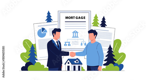 Vibrant rural landscape featuring a red barn, a tractor with a trailer, and grazing cows in a green pasture with windmills in the background