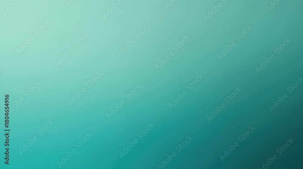Obraz premium Soft Gradient Background in Shades of Teal and Aqua Perfect for Design, Websites, and Art Projects, Adding a Calm and Modern Aesthetic Touch
