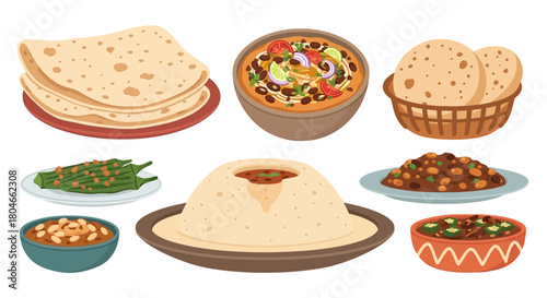 Diverse Indian Cuisine A Culinary Journey Through Flavors and Textures