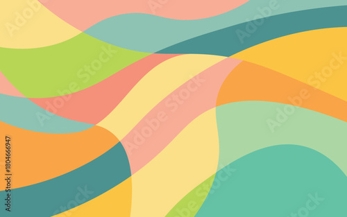 Creative abstract backround shape colorful