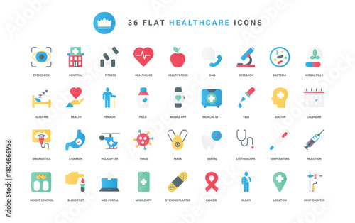 Fresh vegetarian diet menu, organic vegetables and fruit, cheese and milk for eating and cooking meals on lunch and dinner. Healthy food, nutrition trendy flat icons set vector illustration