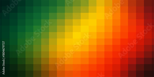 Abstract colorful geometric pattern background featuring a seamless mosaic of triangle shapes and light elements for modern design and texture illustration