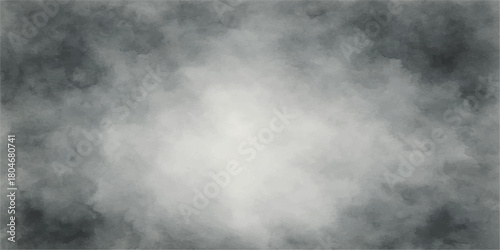 Abstract white smoke texture in motion against a dark black background