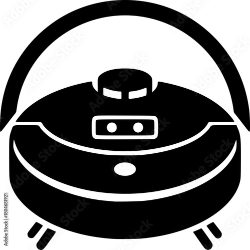 Robot Vacuum Cleaner Appliance Icon
