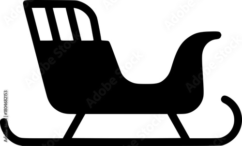 Christmas Sleigh or Carriage Icon